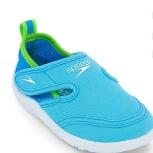 Speedo Kids Water Shoes in Turquoise and Lime